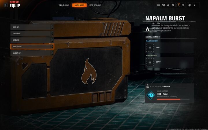 Napalm Burst Augments